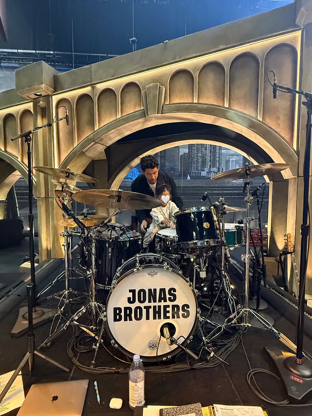 Priyanka Chopra’s Daughter Malti Joins Dad on Stage Ahead of Jonas Brothers Tour