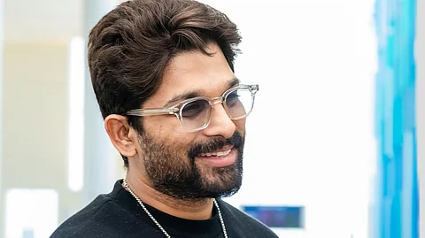 Allu Arjun airport style